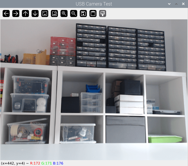 Raspberry Pi OpenCV — тестирование USB-камеры (веб-камеры)