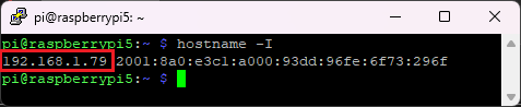 IP-адрес Raspberry Pi
